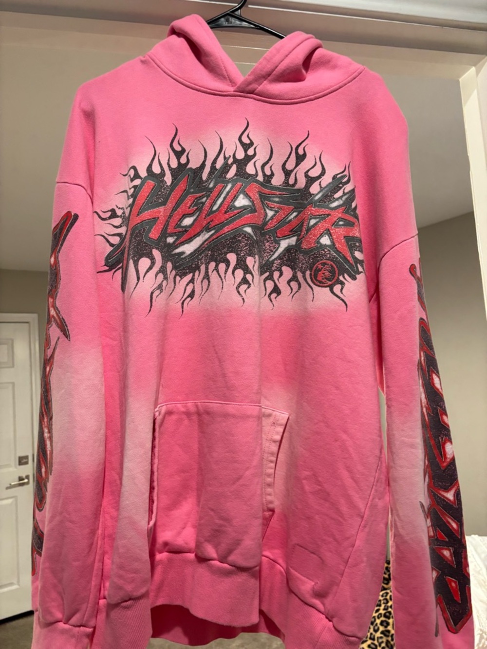 Hellstar Pink Graphic Hoodie - Women